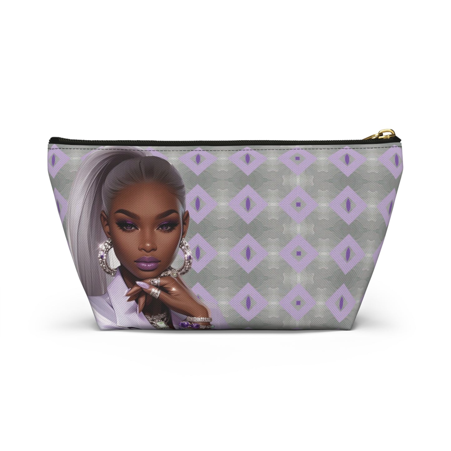 Silver Fox Cosmetic/Accessory Pouch