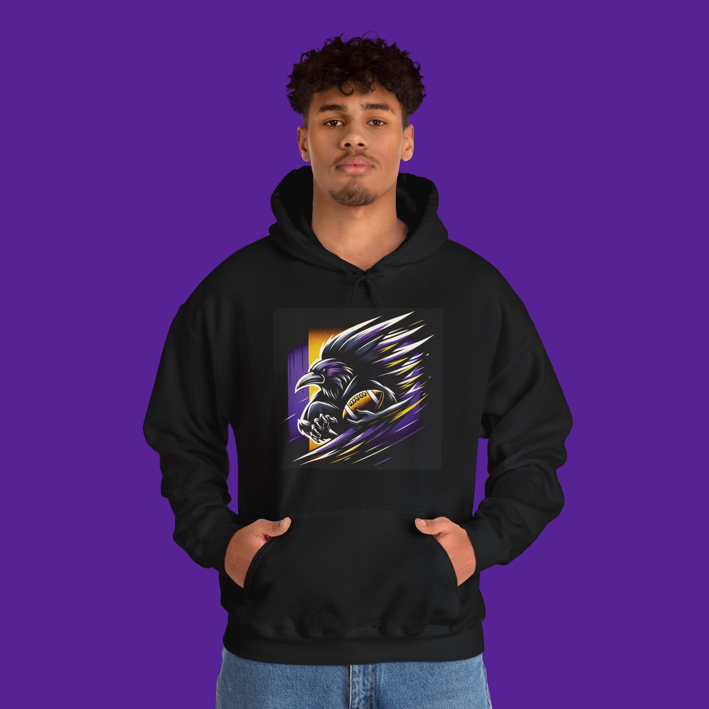 Raven Swoop Hoodie