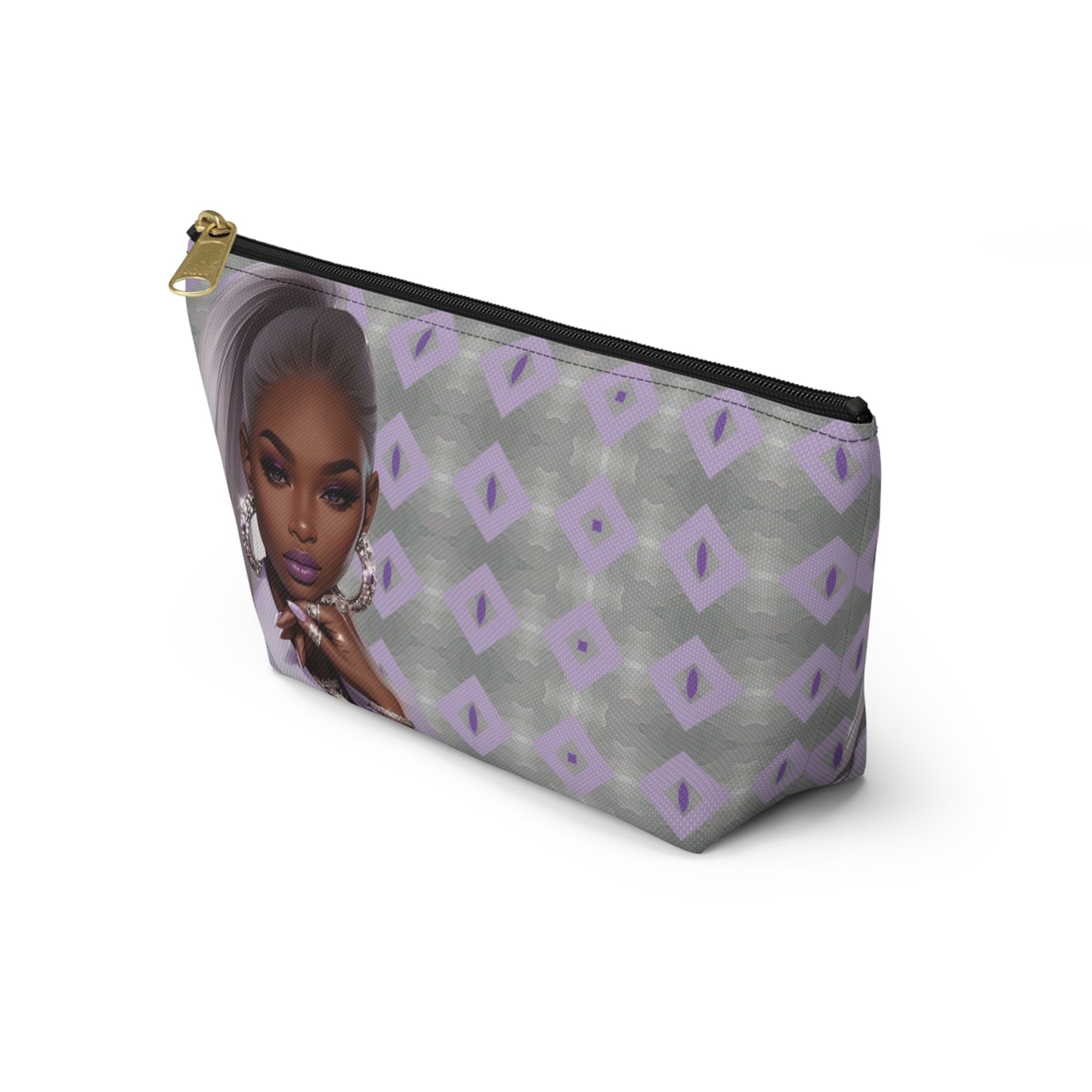 Silver Fox Cosmetic/Accessory Pouch