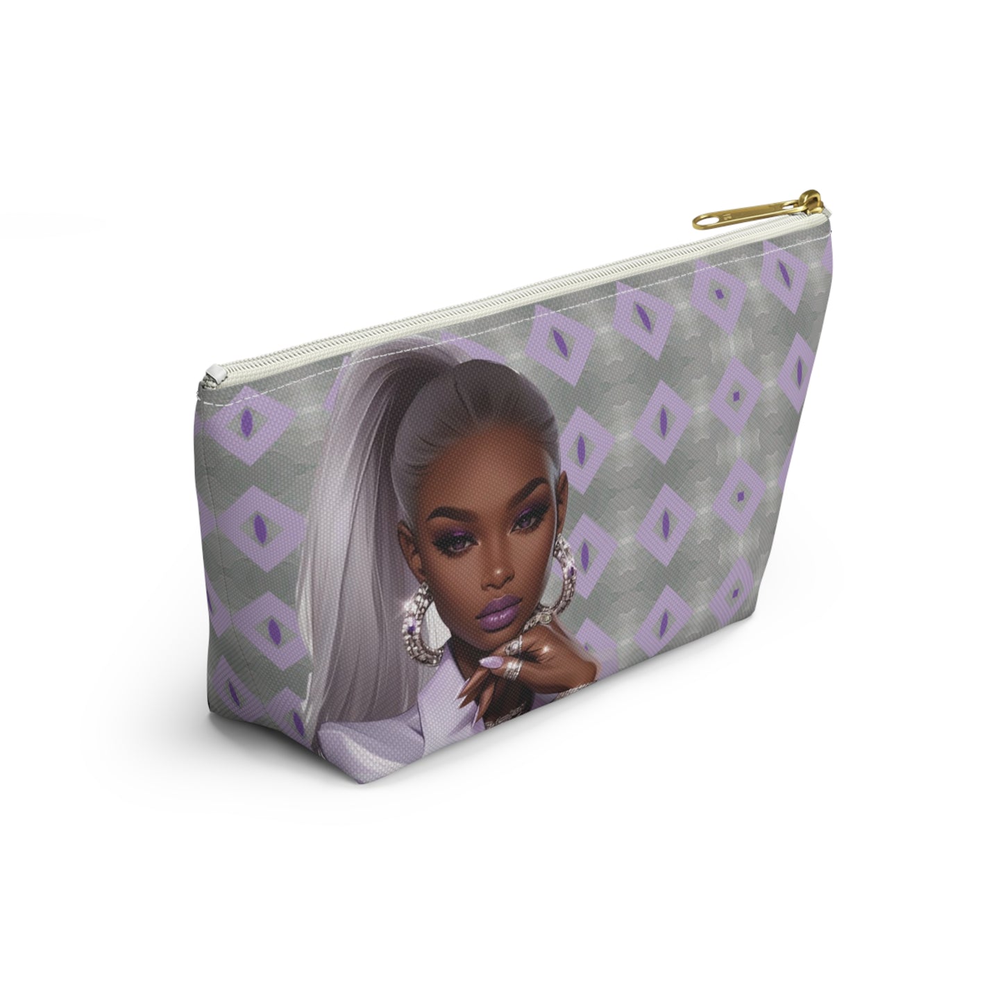 Silver Fox Cosmetic/Accessory Pouch