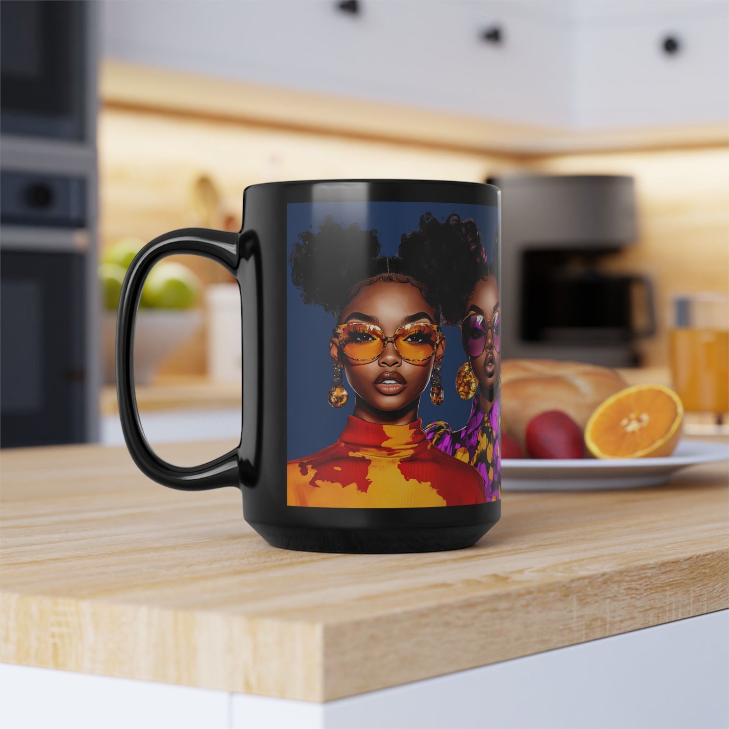 Glam Glow Fashionista Mug, 15oz