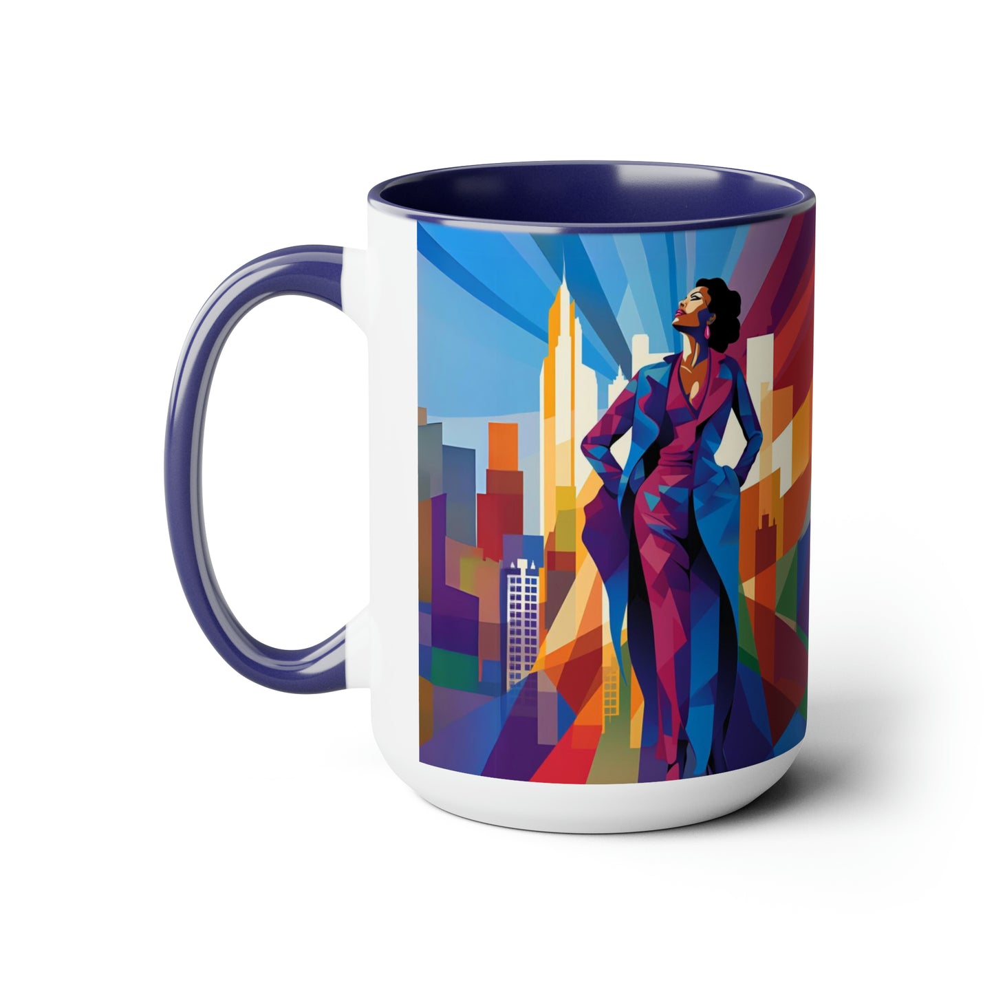 City Business Coffee Mug, 15oz
