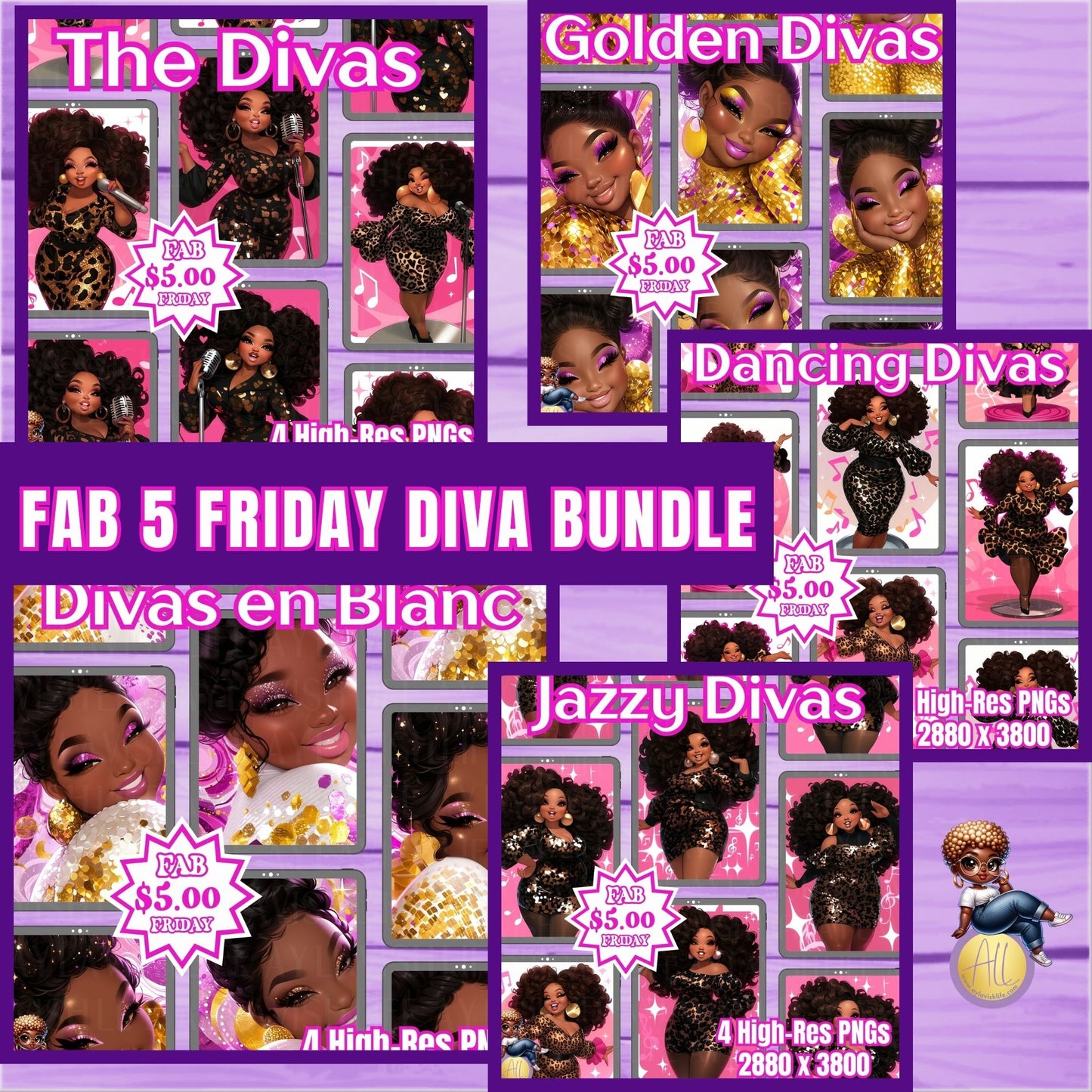 Fab 5 Friday Diva Bundle – Limited Time Offer!