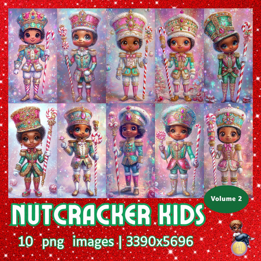 Nutcracker Kids | AI Art PNG Bundle Vol. 2