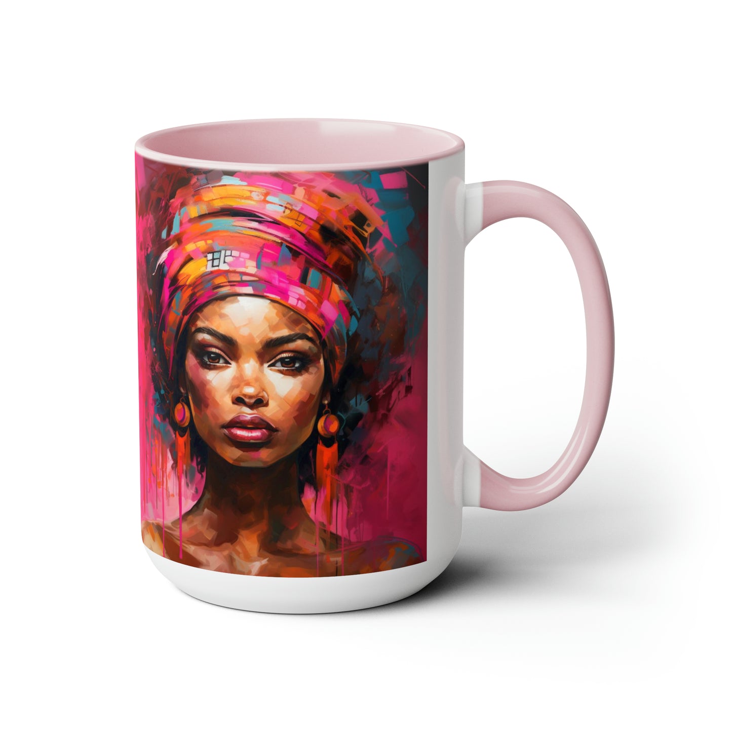 Captivating Pink Coffee Mug 15oz