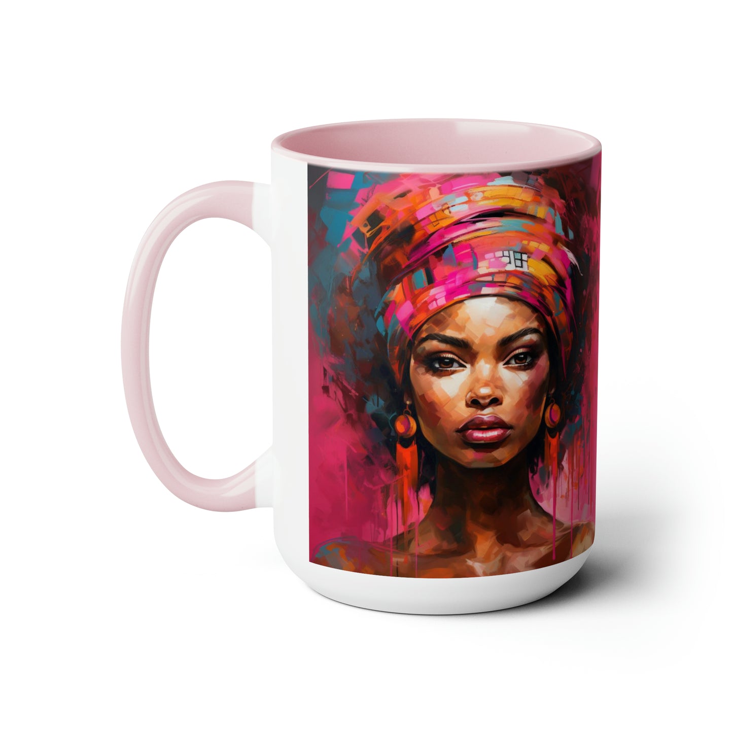 Captivating Pink Coffee Mug 15oz