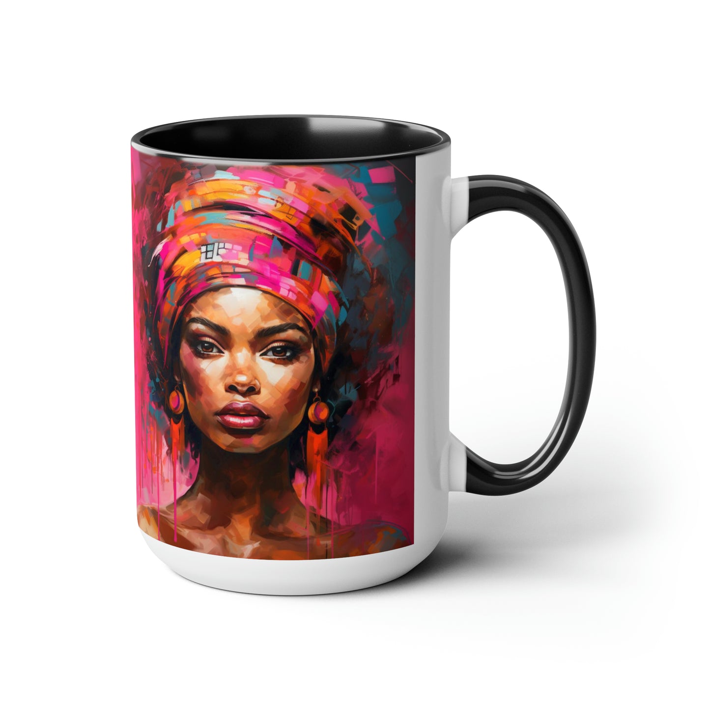 Captivating Pink Coffee Mug 15oz