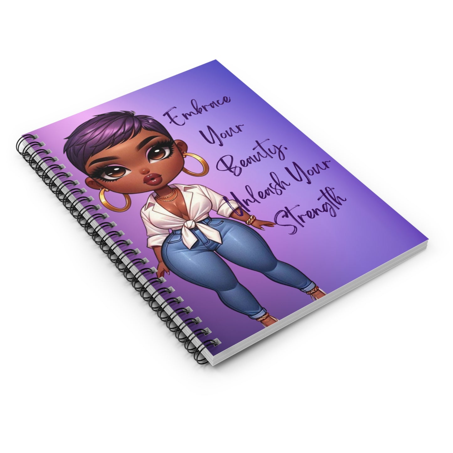 Embrace Your Beauty Spiral Notebook