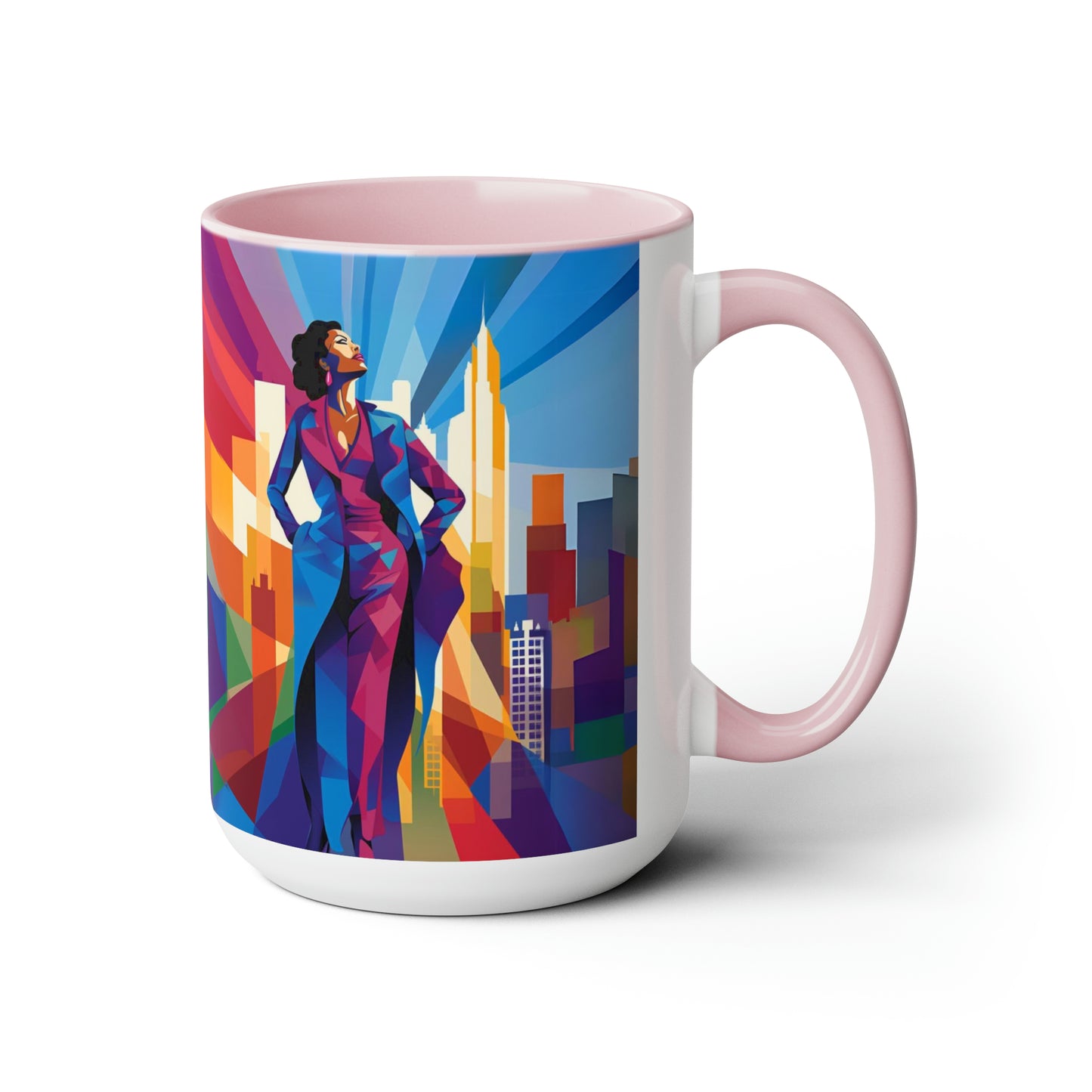 City Business Coffee Mug, 15oz