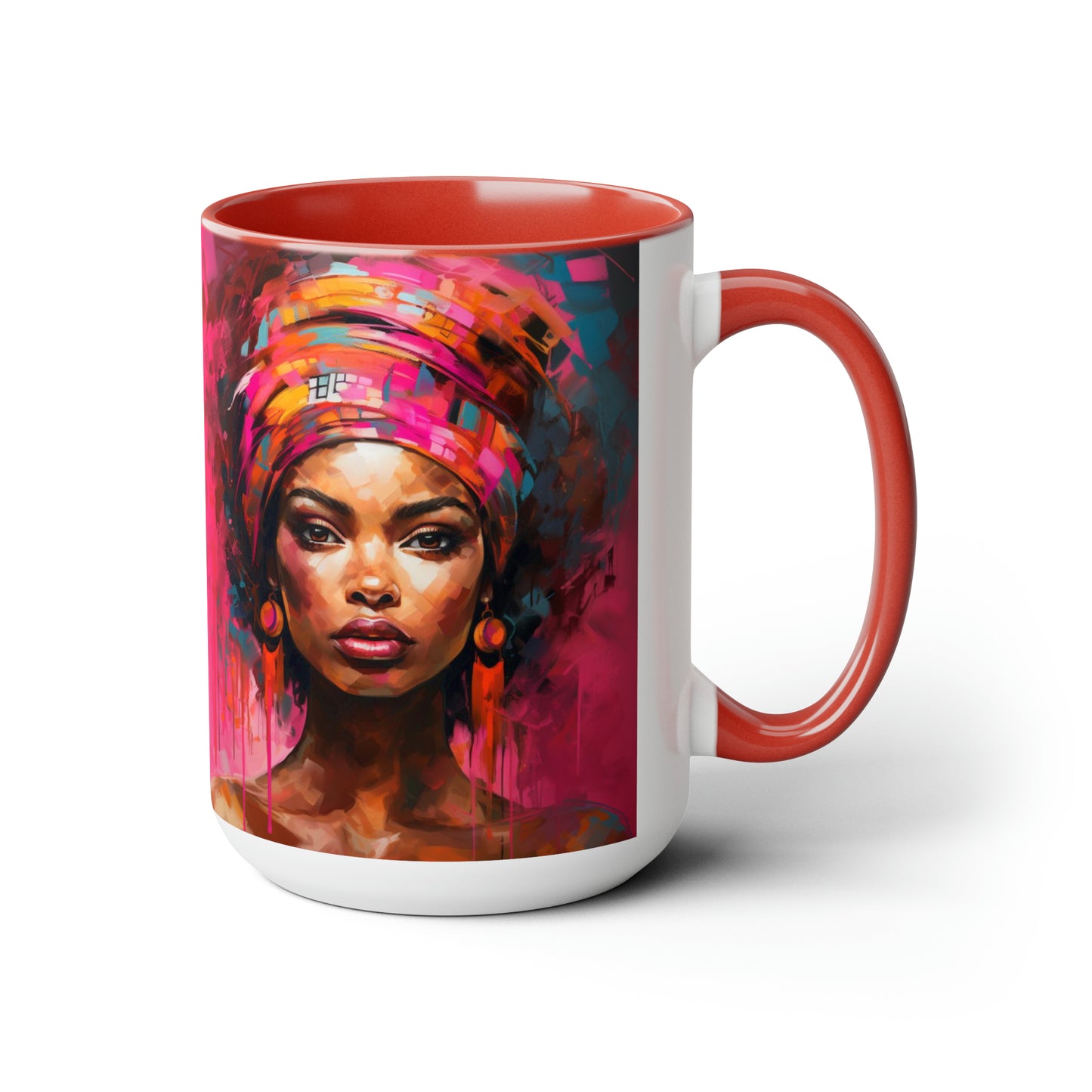 Captivating Pink Coffee Mug 15oz