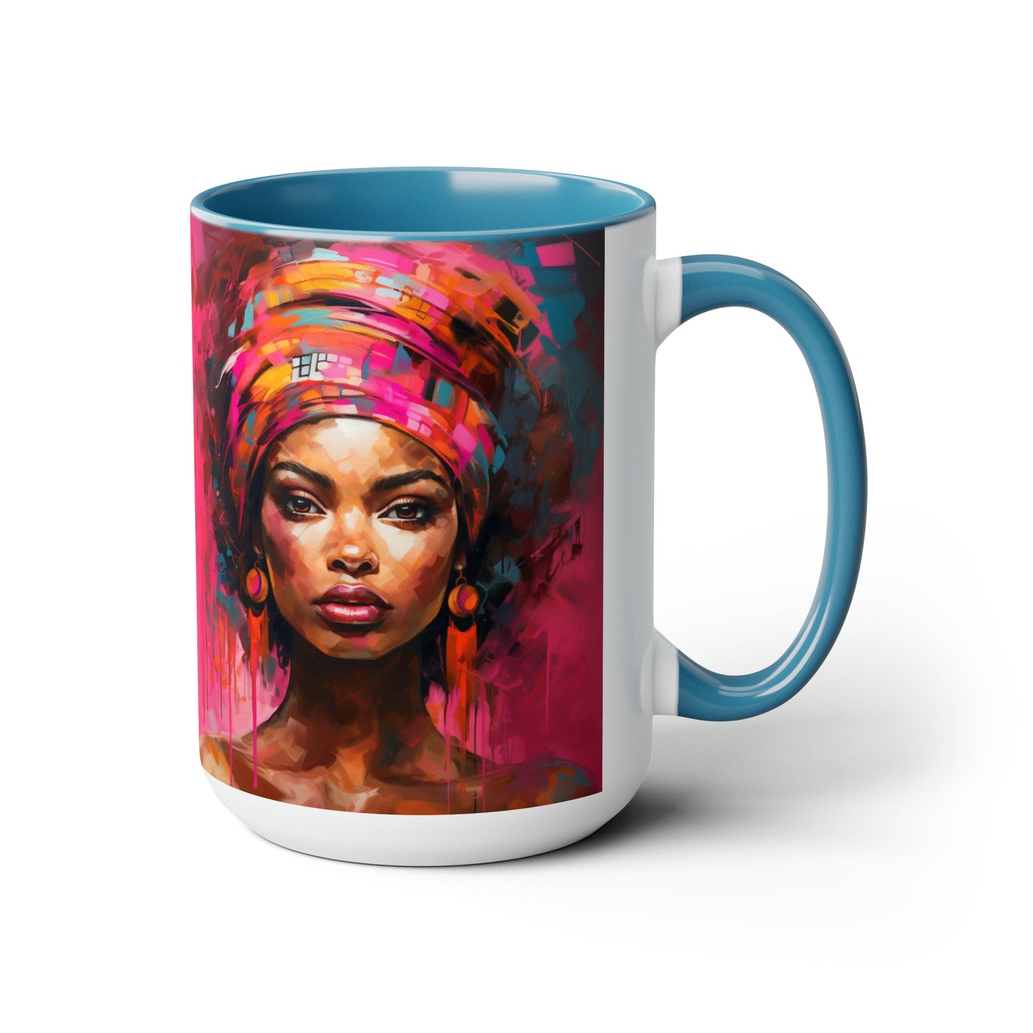 Captivating Pink Coffee Mug 15oz