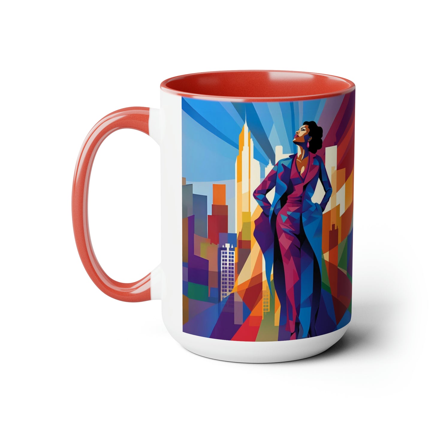 City Business Coffee Mug, 15oz