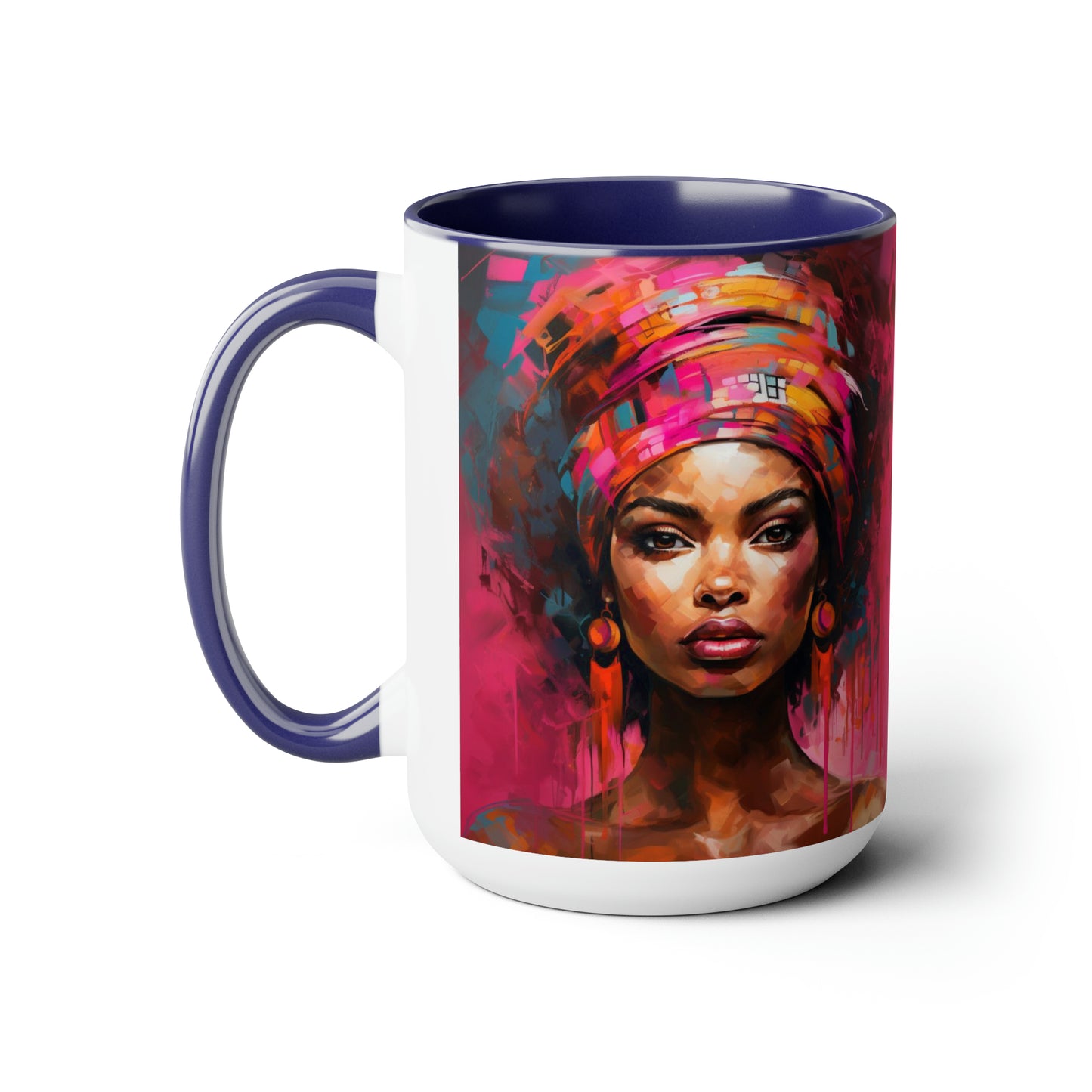 Captivating Pink Coffee Mug 15oz