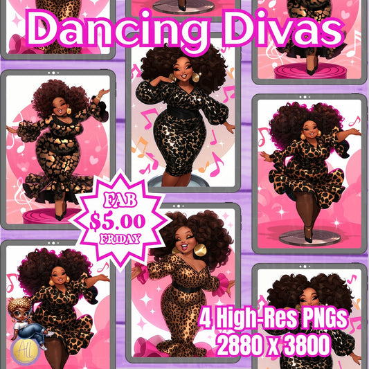 Black Friday Deals | Dancing Divas Journal Cover Bundle | F5F1025-5