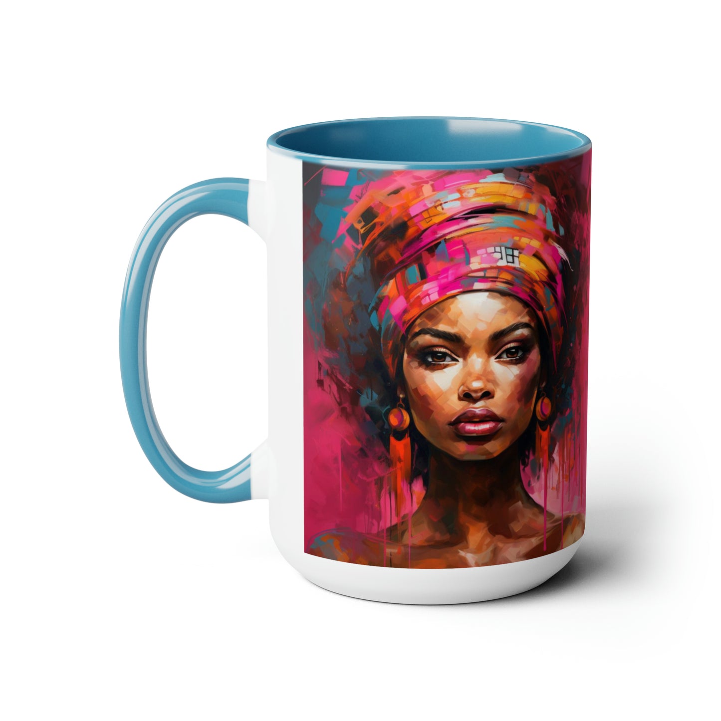 Captivating Pink Coffee Mug 15oz