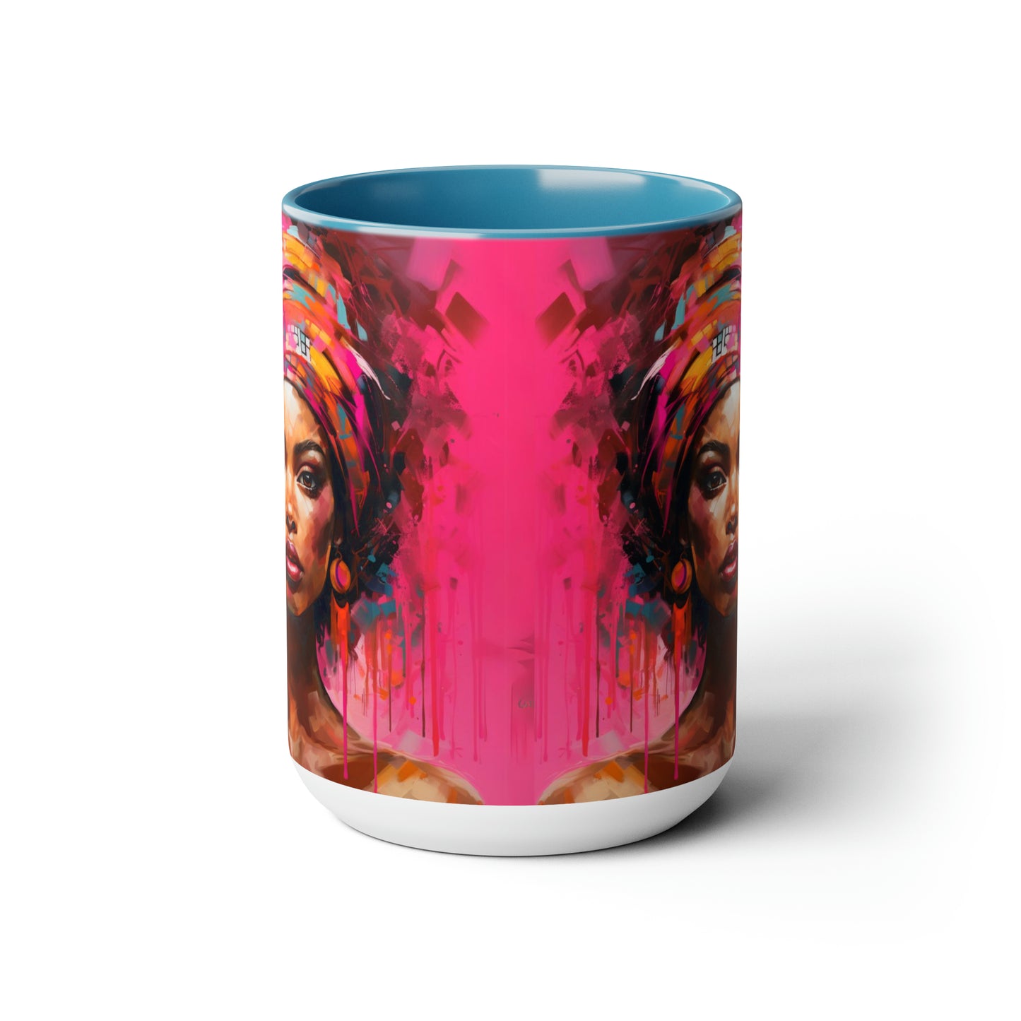 Captivating Pink Coffee Mug 15oz