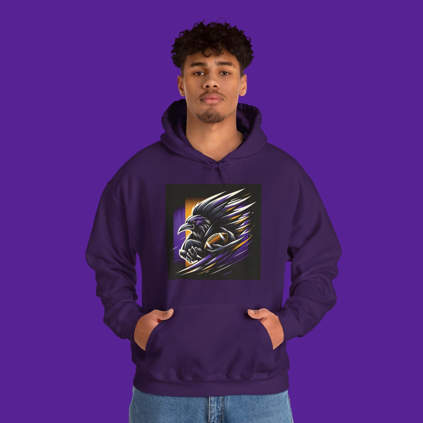 Raven Swoop Hoodie