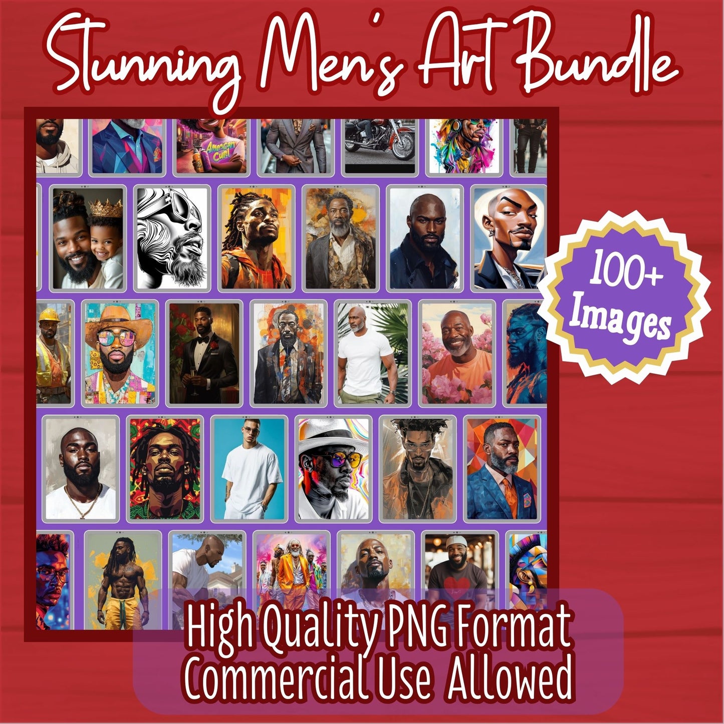 Black Friday Deals | Stunning Men's Art Bundle | BF112924-2